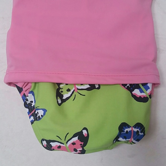 🌊Crazy 8 Butterfly Rash Guard Bikini Set🌊 - Picture 8 of 8